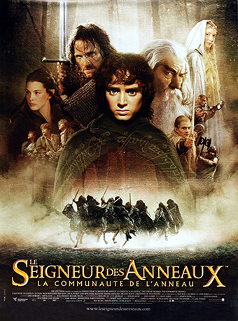 affiche le seigneur des anneaux La Communauté de l'anneau