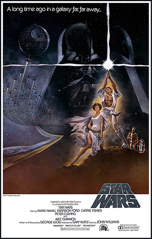 affiche Star Wars IV : un nouvel espoir