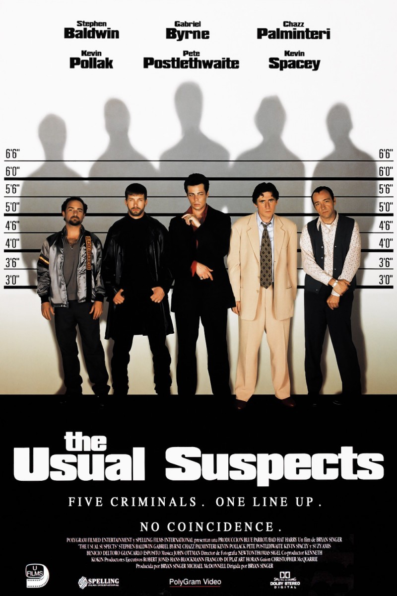 affiche The usual suspects