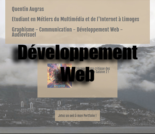 mon site, portfolio quentin augras