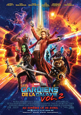 affiche les garidens de la galaxie vol 2