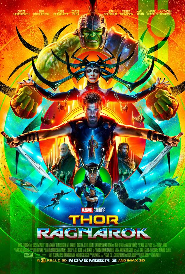 affiche Marvel Thor Ragnarok
